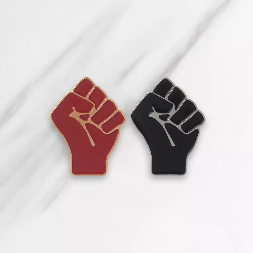 Fist Pin (Red)